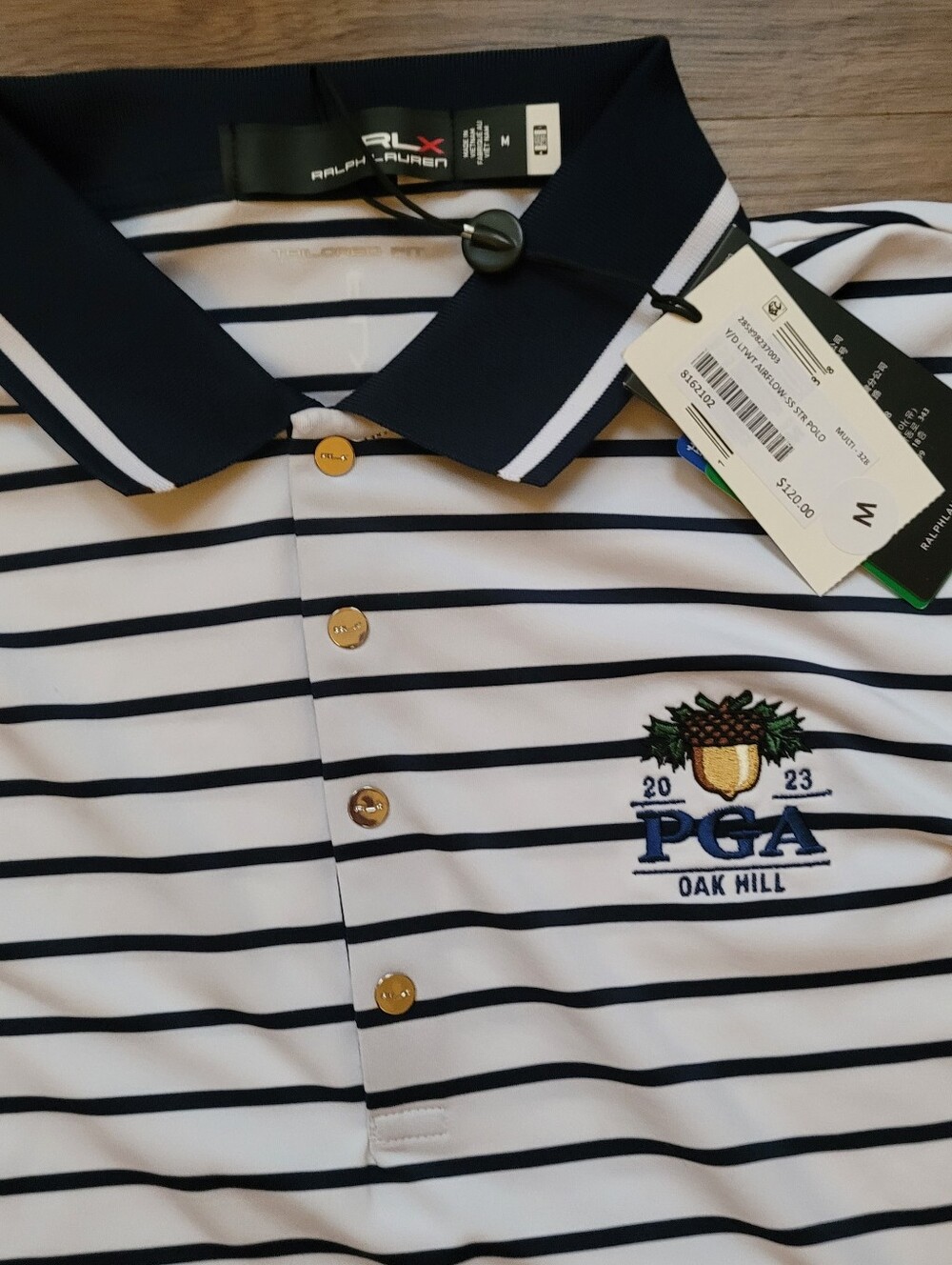 RLX Ralph Lauren  PGA  2023 Oak Hill Sz M mens